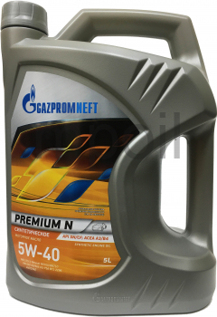 Масло Gazpromneft Premium N 5W-40 5л