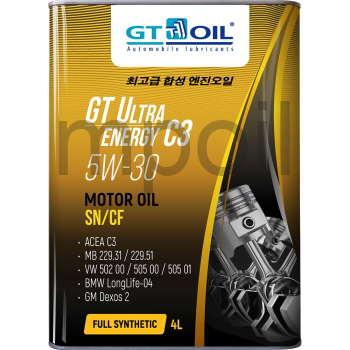 Масло GT Ultra Energy C3 5W-30 API SM SN/CF 4 л