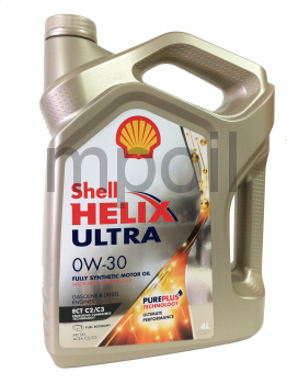 Масло SHELL Helix Ultra ECT C2/C3 0W-30 (4л)