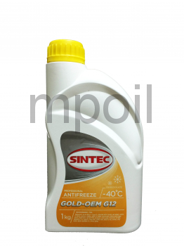 Антифриз Sintec GOLD желт. G12 1 кг