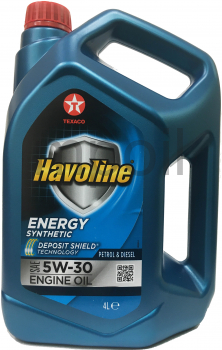 Масло Texaco Havoline Energy 5W-30 4л