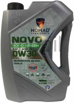 Масло NOMAD NOVO 9000 GREEN 0W-30 C2/C3 4л