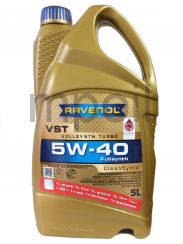 Масло RAVENOL VST 5W-40 (4л)