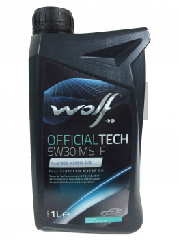 Масло WOLF OFFICIALTECH 5W30 MS-F 1L