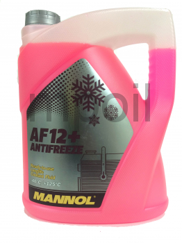 Антифриз MANNOL Longlife G12+ готовый -40 красный 5л