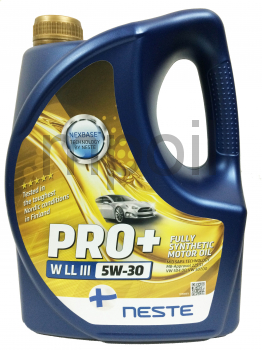 Масло Neste Pro+ W LL-III 5W-30 4л