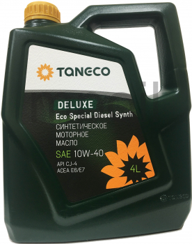 Масло Taneco DeLuxe Eco Special Diesel Synth 10W-40 4л