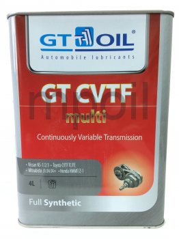 Масло GT CVTF Multi 4 л