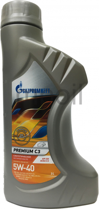 Масло Gazpromneft Premium С3 5W-40 1л