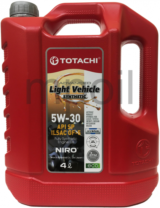 Масло TOTACHI NIRO LV Synthetic 5W30 SN 4л