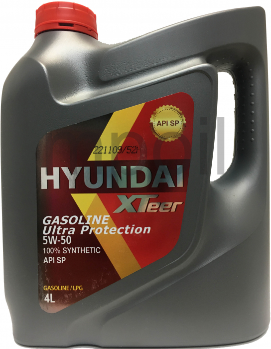 Масло Hyundai XTeer Gasoline Ultra Protection 5W50 4л