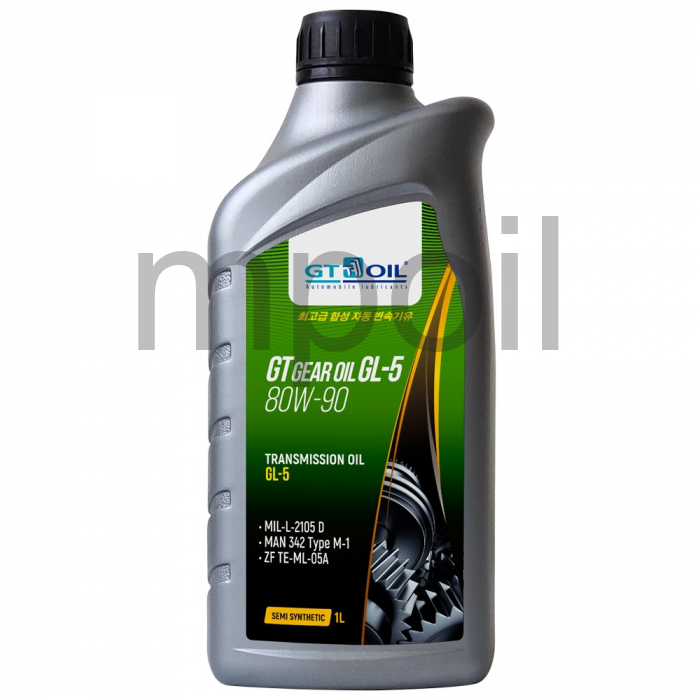 Масло GT Gear Oil 80W-90 трансм. п/с API GL-5 1 л