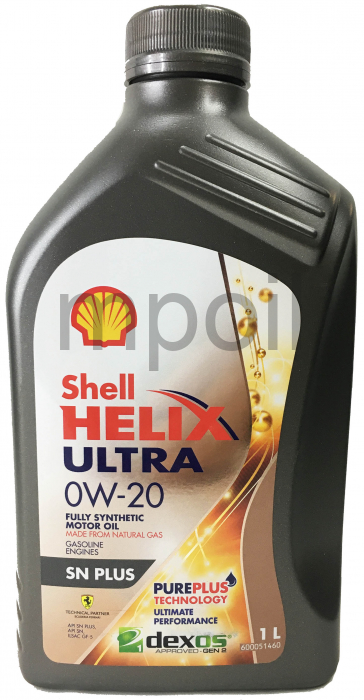 Масло SHELL Helix Ultra 0W-20 SN Plus (1л)