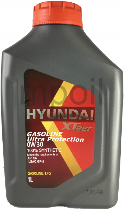 Масло Hyundai XTeer Gasoline Ultra Protection 0W30 1л