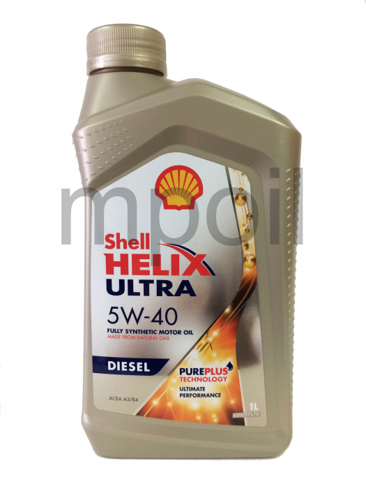 Масло SHELL Helix Ultra Diesel 5W-40 CF (1л)