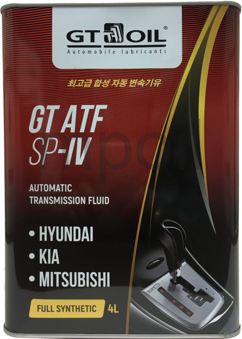 Масло GT ATF SP IV 4л