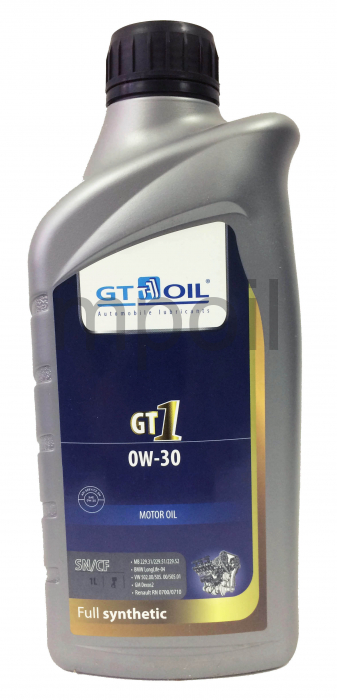 Масло GT1 0W-30 API SN/CF 1 л