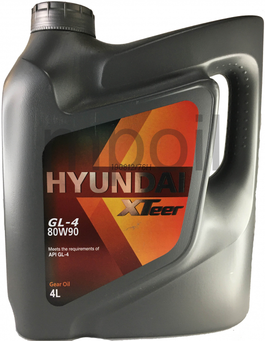 Масло Hyundai Xteer Gear Oil-4 80W90 4л