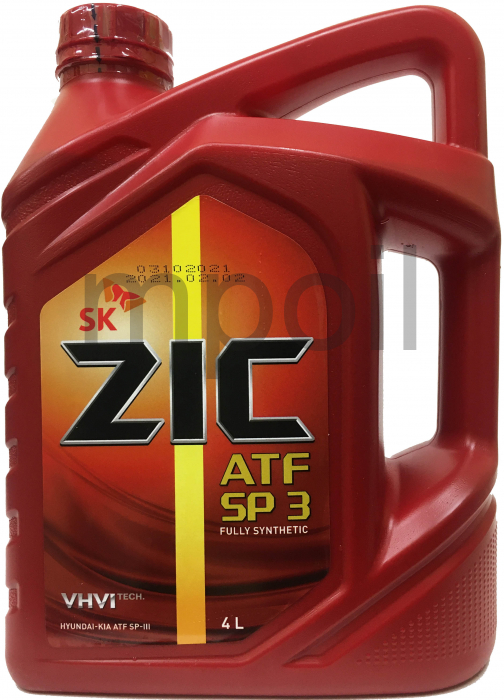 Масло трансм. ZIC ATF SP 3 4л