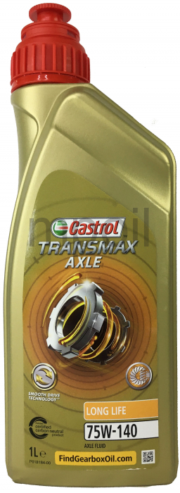 Масло трансм. CASTROL Transmax Axle LL 75-140 1л (Syntrax LL)