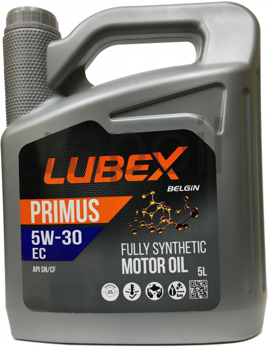 Масло LUBEX Primus EC 5W-30 SN (5л)