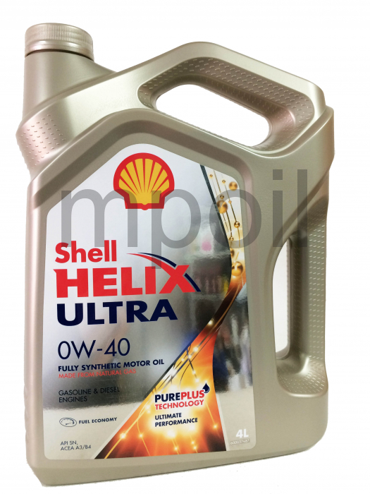 Масло SHELL Helix Ultra 0W-40 SL/CF (4л)