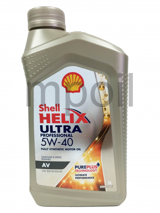 Масло SHELL Helix Ultra Prof AV 5W-40 (1л)