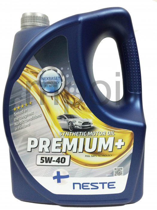 Масло Neste Premium+ 5W-40 4л (City Standard)