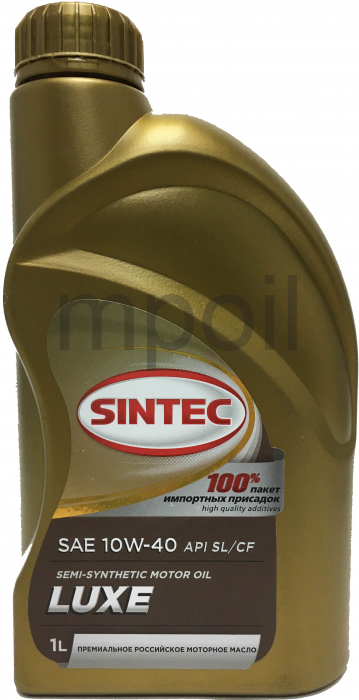 Масло Sintec LUX 10W-40 п/с 1л