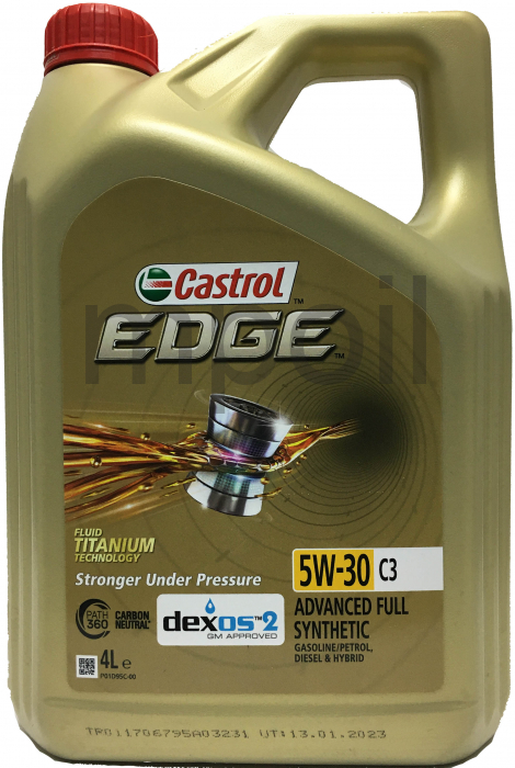 Масло CASTROL EDGE 5W-30 C3 (4л)