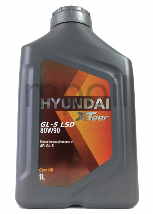 Масло Hyundai XTeer Gear Oil-5 80W90 LSD трансм. GL-5 1л