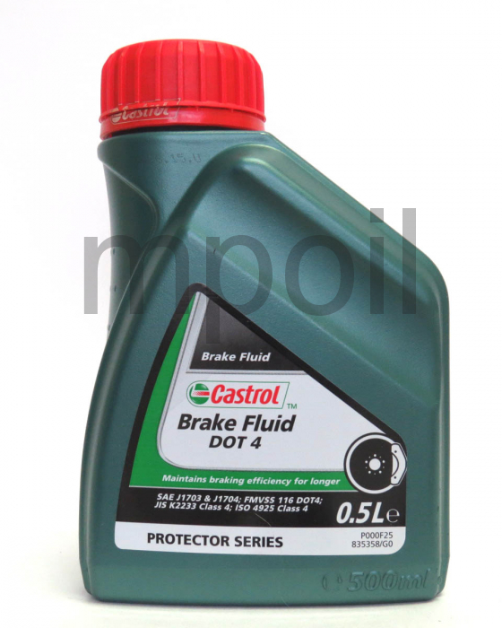 Жидкость тормозная CASTROL new Brake Fluid (0,5л)