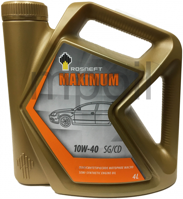 Масло Rosneft Maximum 10w-40 SG/CD 4л п/с