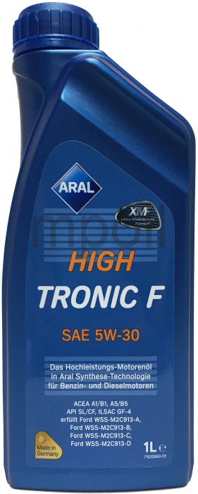 Масло Aral High Tronic F 5W-30 1л