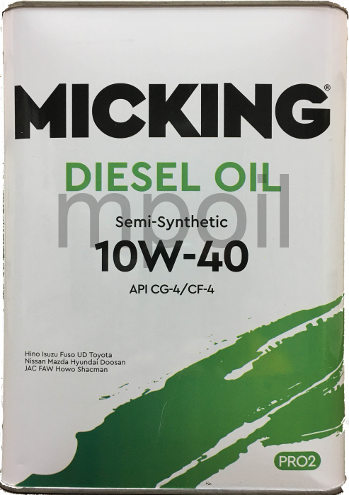 Масло Micking Diesel Oil PRO2 10W-40 CF-4 п/с 4л