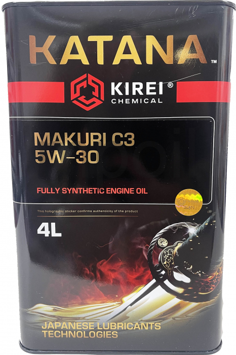 Масло KATANA MAKURI C3 5W-30 4л.