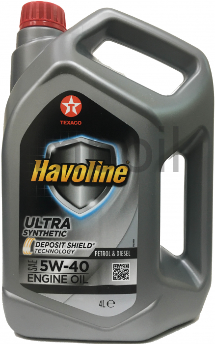 Масло Texaco Havoline Ultra 5W-40 4л