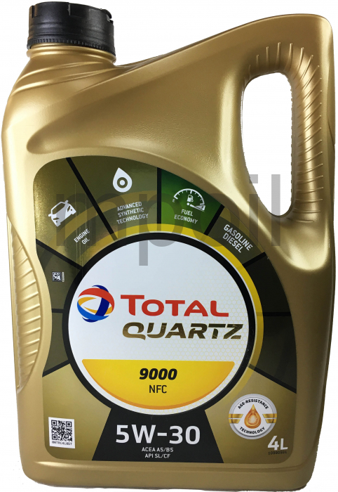 Масло TOTAL QUARTZ 9000 FUTURE NFC 5W30 (4л.)