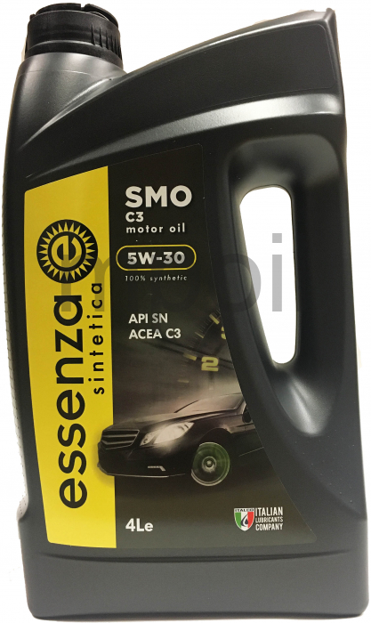 Масло Essenza sintetica SMO C3 5W-30 синт. 4л