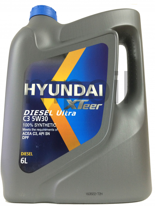 Масло Hyundai XTeer Diesel Ultra C3 5W30 6л