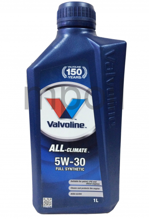 Масло Valvoline ALL CLIMATE 5W30 1л