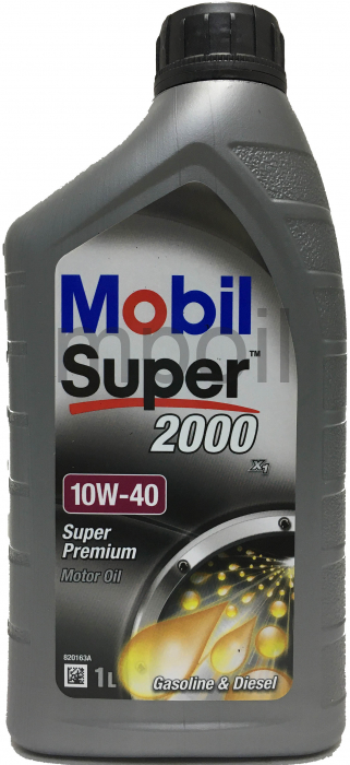 Масло MOBIL SUPER 2000 X1 10W40 (1л) п/синт.
