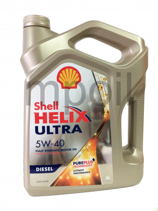 Масло SHELL Helix Ultra Diesel 5W-40 CF (4л)