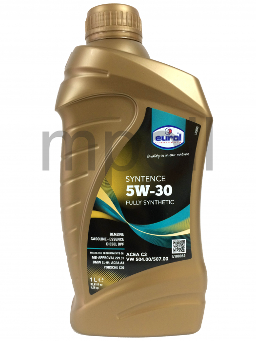 Масло EUROL Syntence 5W-30 синт. 1л