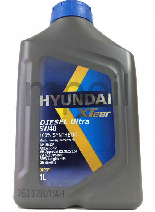 Масло Hyundai XTeer Diesel Ultra 5W40 1л