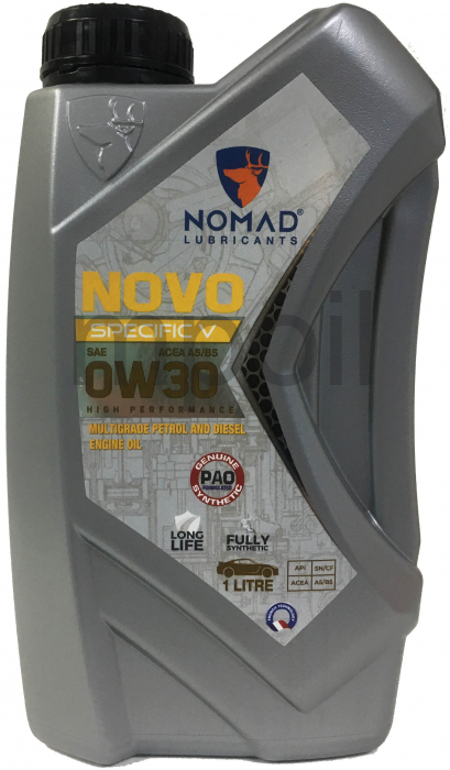 Масло NOMAD NOVO Specific V 0W-30 A5/B5 1л