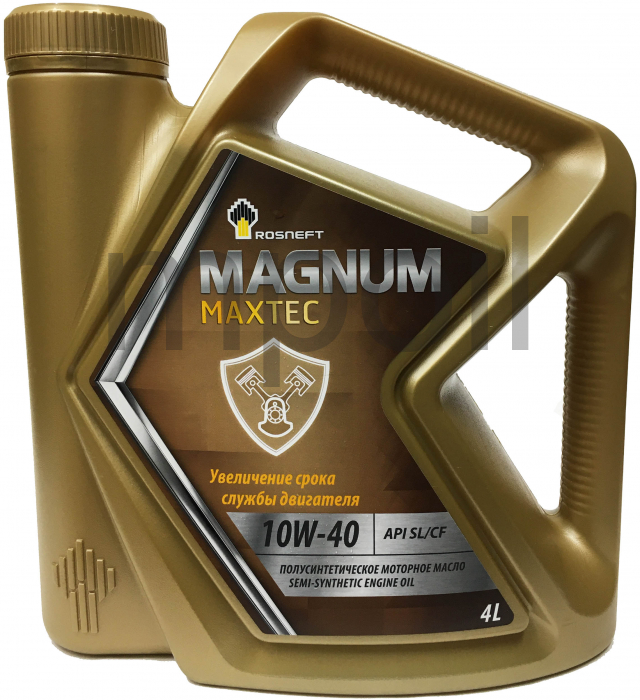 Масло Rosneft Magnum Maxtec 10w-40 SL/CF 4л п/с