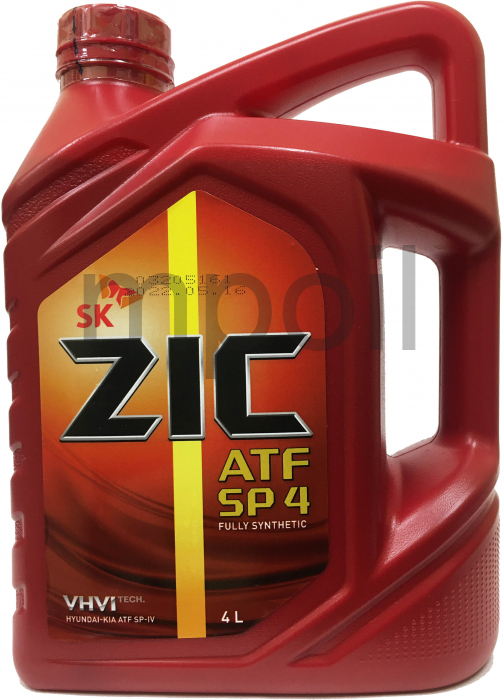 Масло трансм. ZIC ATF SP 4 4л