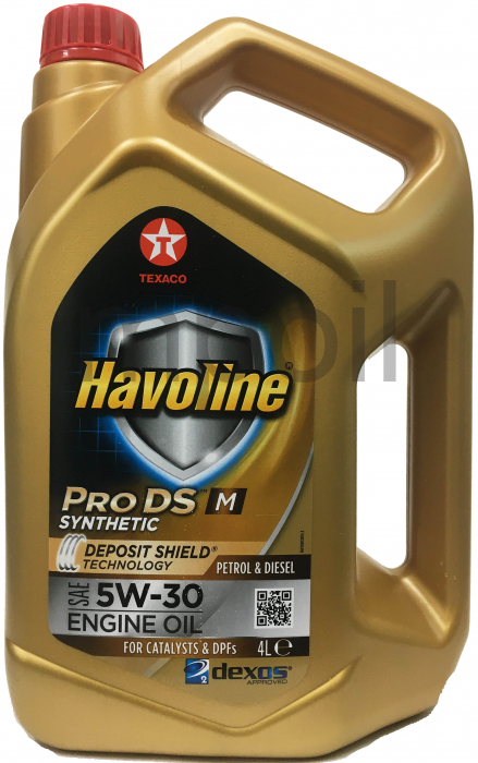 Масло Texaco Havoline ProDS M 5W-30 4л 804036MHE