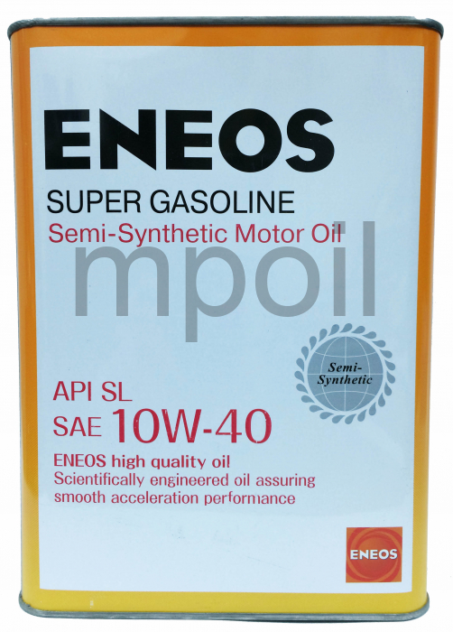 Масло ENEOS Super Gasoline  SL 10W40 п\с 4л